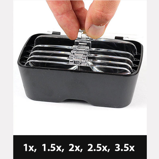 5 Lenses With A Storage Case For VISIONAID™ Magnifier