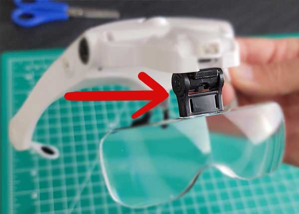 Spare Lens Holder ONLY